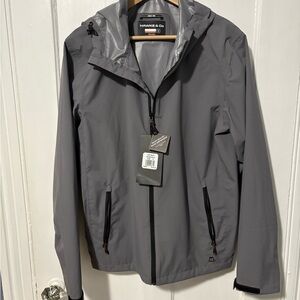 Hawke & Co Men's Charcoal Raincoat